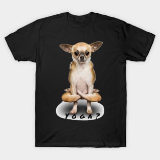 Funny Dog Yoga Lover T-Shirt